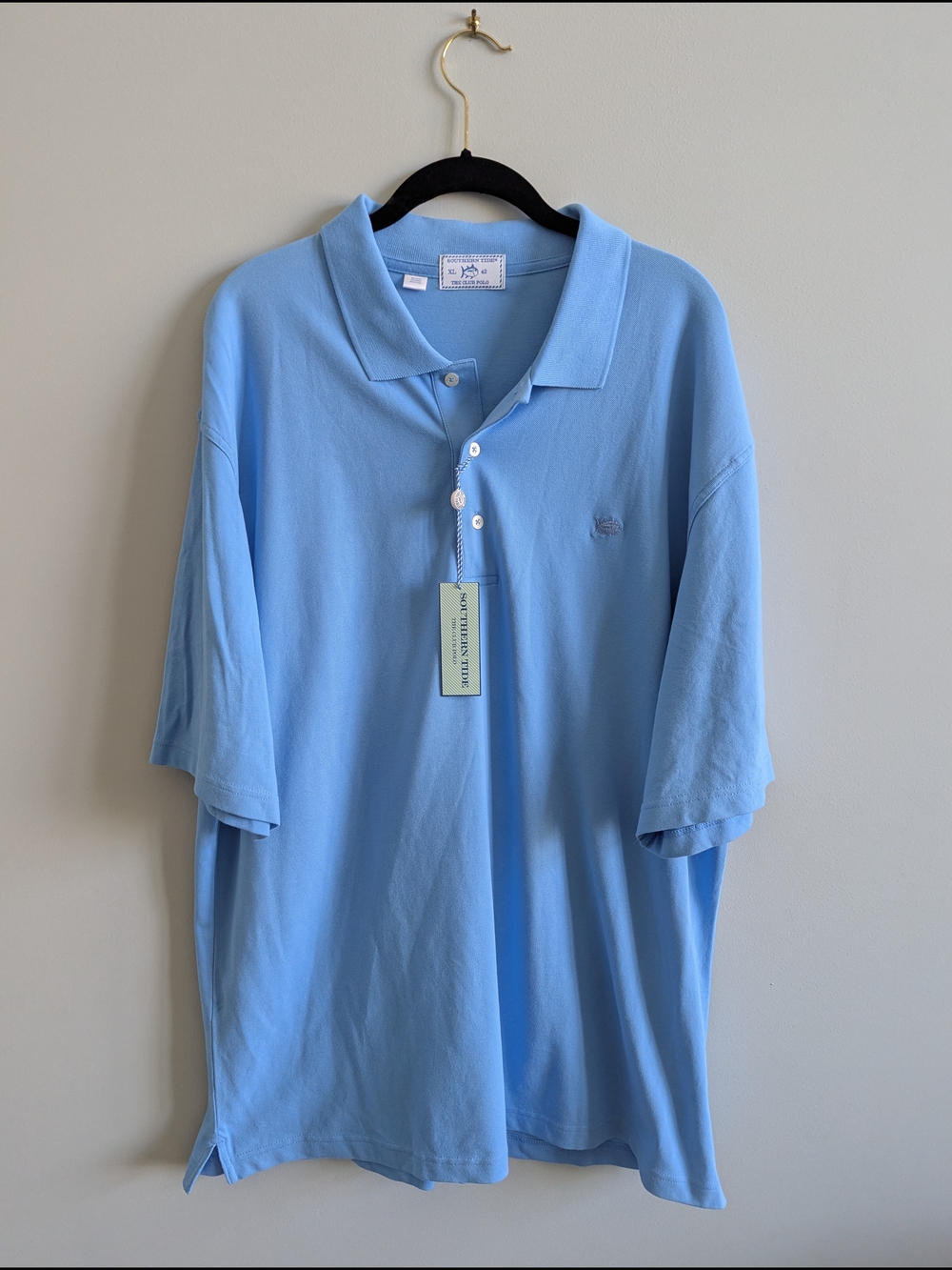 Southern Tide Men's Sky Blue Polo Shirt